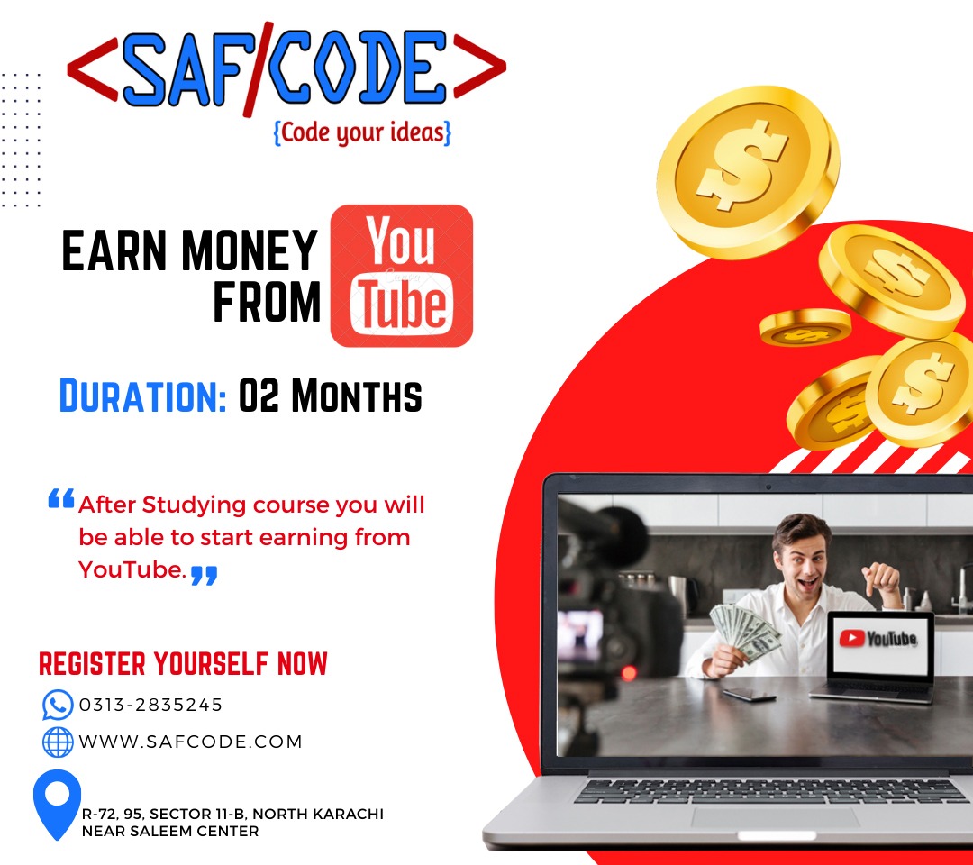 Youtube Earning Course