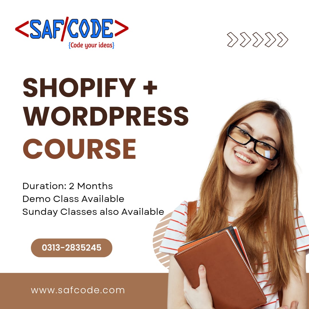 Shopify and WordPress Course